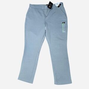Lee‎ Women's Straight Leg Pants Blue Pull-On Stretch Slacks NWT